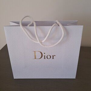 DIOR Brand New White Gift Bag